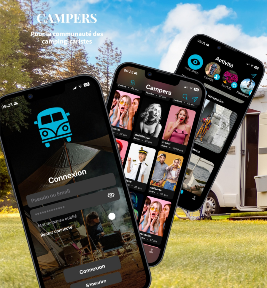 campers l'app pour les camping-caristes